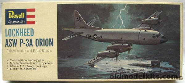 Revell 1/115 Lockheed P-3A Orion ASW, H163-100 plastic model kit